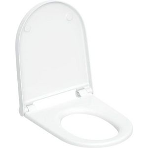 Closetzitting met deksel voor Geberit AquaClean Sela Alpien wit