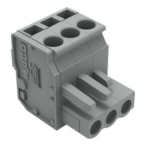 1-draads FE steker HA 2,5mm² grijs 232-203/026-000 VVE=100