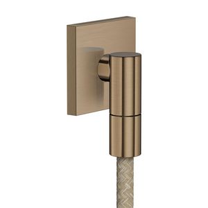 Muuraansluitbochr square AXOR Wall outl. Fine Brushed Bronze