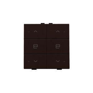 Dubbele motorsturingsbediening led Home Control dark br