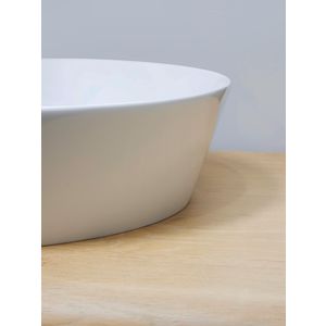 CAPE COD #232848 opzetwastafel 480mm wit met kraangat