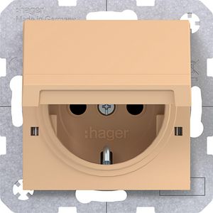 SCHUKO-wandcontactdoos vastzetbaar Safety Plus steekklemmen A.x/C.x petal mat