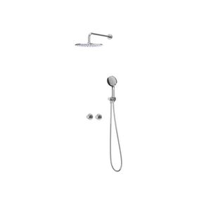 Afbouwdeel regendouche IVY combiset Nexus 3 inbouwthermostaat chroom CSN3EXCRBFAC excl. inbouwbox