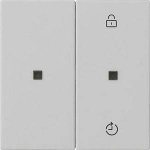 Gira eNet draadloos bedieningselement-opzetstuk Memory System 55 grijs m