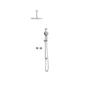 Afbouwdeel regendouche IVY combiset Nexus 3 inbouwthermostaat chroom CSN3EXCRBFBB excl. inbouwbox