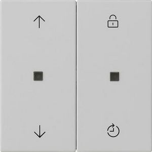 Gira eNet bedieningselement-opzetstuk Memory pijlen System 55 grijs m