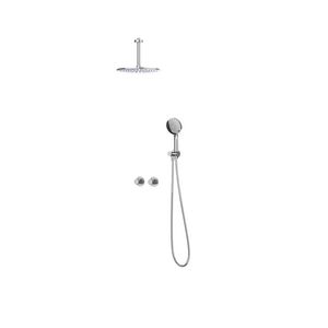 Afbouwdeel regendouche IVY combiset Nexus 3 inbouwthermostaat chroom CSN3EXCRBFBC excl. inbouwbox