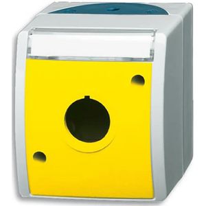 Leeg huis gat 22.5 mm IP44 geel ocean (2533 WN-15-53)