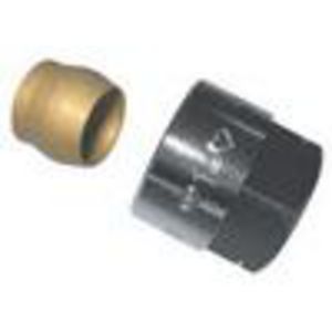 Klemkoppeling staal/CU 15mm klemmoer M22x1,5