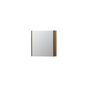 INK SPK1 Spiegelkast 1 dr Massief eiken Ash grey 60x60