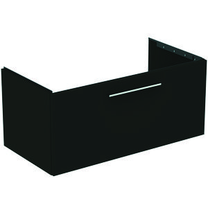 Wastafelmeubel I.LIFE-B 100cm 1x la mat carbon donkergrijs