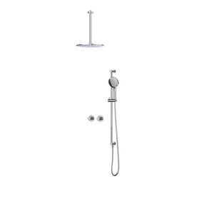 Afbouwdeel regendouche IVY combiset Nexus 3 inbouwthermostaat chroom CSN3EXCRBFCB excl. inbouwbox