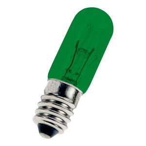 Signaleringslamp E14 T16X54 220-260V 5-7W groen VVE=10