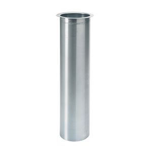 Zinken HWA tapeind/steekpijp vlak 100mm lengte 300mm mastgoot