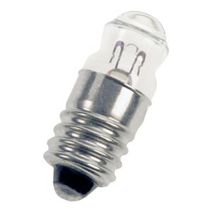 Lamp E10 NF Brillant 2.2V 250mA 0.55W 24mm VVE=10