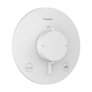 Inbouwthermostaat 2F+zekerheid. EN1717 Ecostat Comfort S mat wit