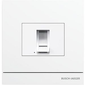 Welcome fingerprint buitenpost wit