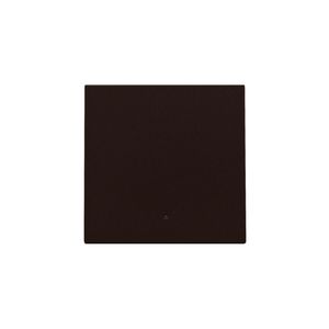 Afwerkingsset lens enkelvoudige elektr. Schakelaar d.brown
