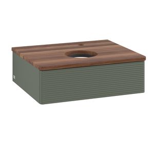 Wastafelonderkast Antao 600x190x500mm L.Green Matt Lacquer K07152HL