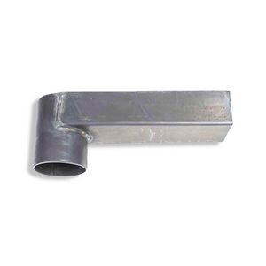 Loden stadsuitloop code 25 60x100/100mm l=330mm