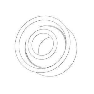U-ring 60x100x3mm 09140306690