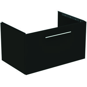 Wastafelmeubel I.LIFE-B 80cm 1x la mat carbon donkergrijs