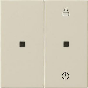 Gira eNet draadloos bedieningselement-opzetstuk Memory System 55 creme wit
