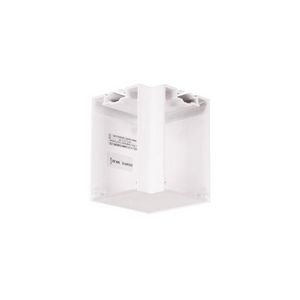 Hoekstuk MC2 90° horizontaal EL wit opaal