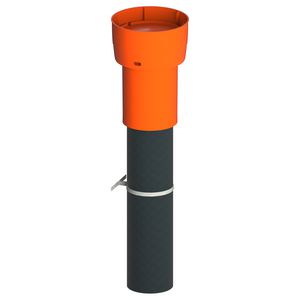 Dakdoorvoer EasyAir EPS 180/200mm terra (rood)