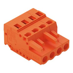 1-draads FE steker 2,5 mm² oranje 231-304/102-000 VVE=100