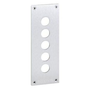 Afdekplaat gaten 5 horizontale gaten Metaal Harmony XAP-E