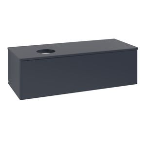 Wastafelonderkast Antao 1200x360x500mm Mid.Blue Matt Lacquer K33010HG