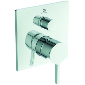 bad/douchemengkraan 1-hendel opb.d vul bad overloop a1000nu chroom A76