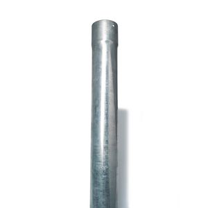 Lengte a 1mtr. stalen HWA ondereind verzinkt 70mm
