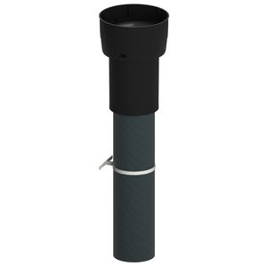 Dakdoorvoer EasyAir EPS 180/200mm zwart