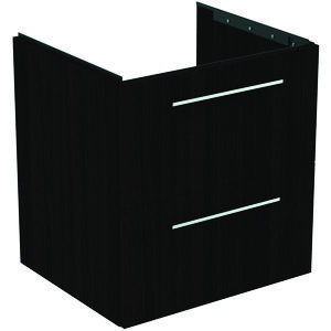 Wastafelmeubel I.LIFE-B 60cm 2x la coffee donker eiken