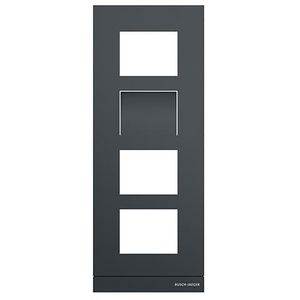 Frame outdoor-station type 1/4 kleur antraciet