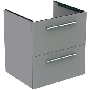 Wastafelmeubel I.LIFE-B 60cm 2x la mat lichtgrijs
