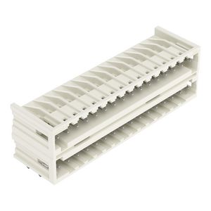THT 2-etage male steker Soldeerpen 1,0 x 1,0mm haak VVE=25
