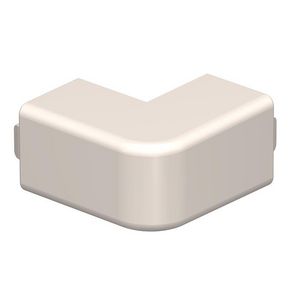Buitenhoek 20x20mm polyvinylchlorid creme wit 9001 VVE=4