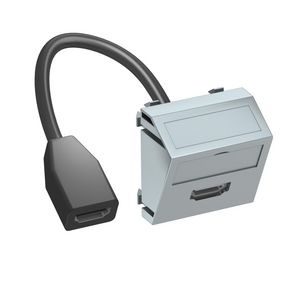 Draagplaat HDMI kabel connector-connector 45x45mm 6104844