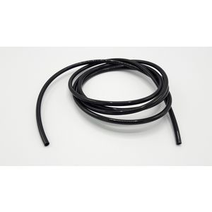 Slang zwart 4x6mm lengte 2m S101361