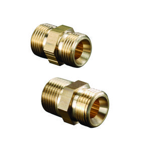 Ofix-Oil dubbele nippel 1/4 budr. m.inw. conusx1/4 budr.