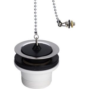 Afvoerplug Spec. 1 1/2x70 kunststof/wit 743251-106140