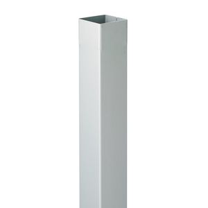 Lengte a 2mtr. zinken blue-grey HWA buis vierkant 80x80mm 0,7mm