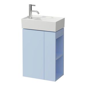 Font. Onderkast440x270 1Deur 1Glas plank H815335 Grey Blue