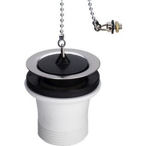 Afvoerplug Spec. 1 1/2x70 kunststof/wit 762251-109233