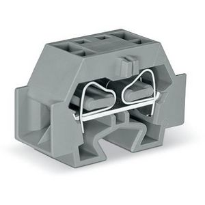 Ruimtebesparende 4-draads eindklem z.drukknop 262-351 VVE=50