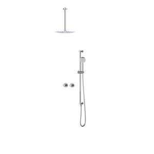 Afbouwdeel regendouche IVY combiset Nexus 3 inbouwthermostaat chroom CSN3EXCRCCCB excl. inbouwbox