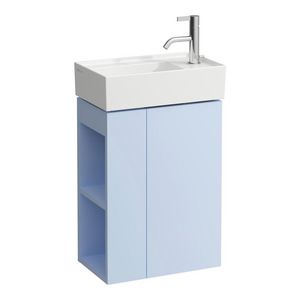 Fon.Onderkast 440X270 1Deur 1Glas plank Font.H815334 gr.blue